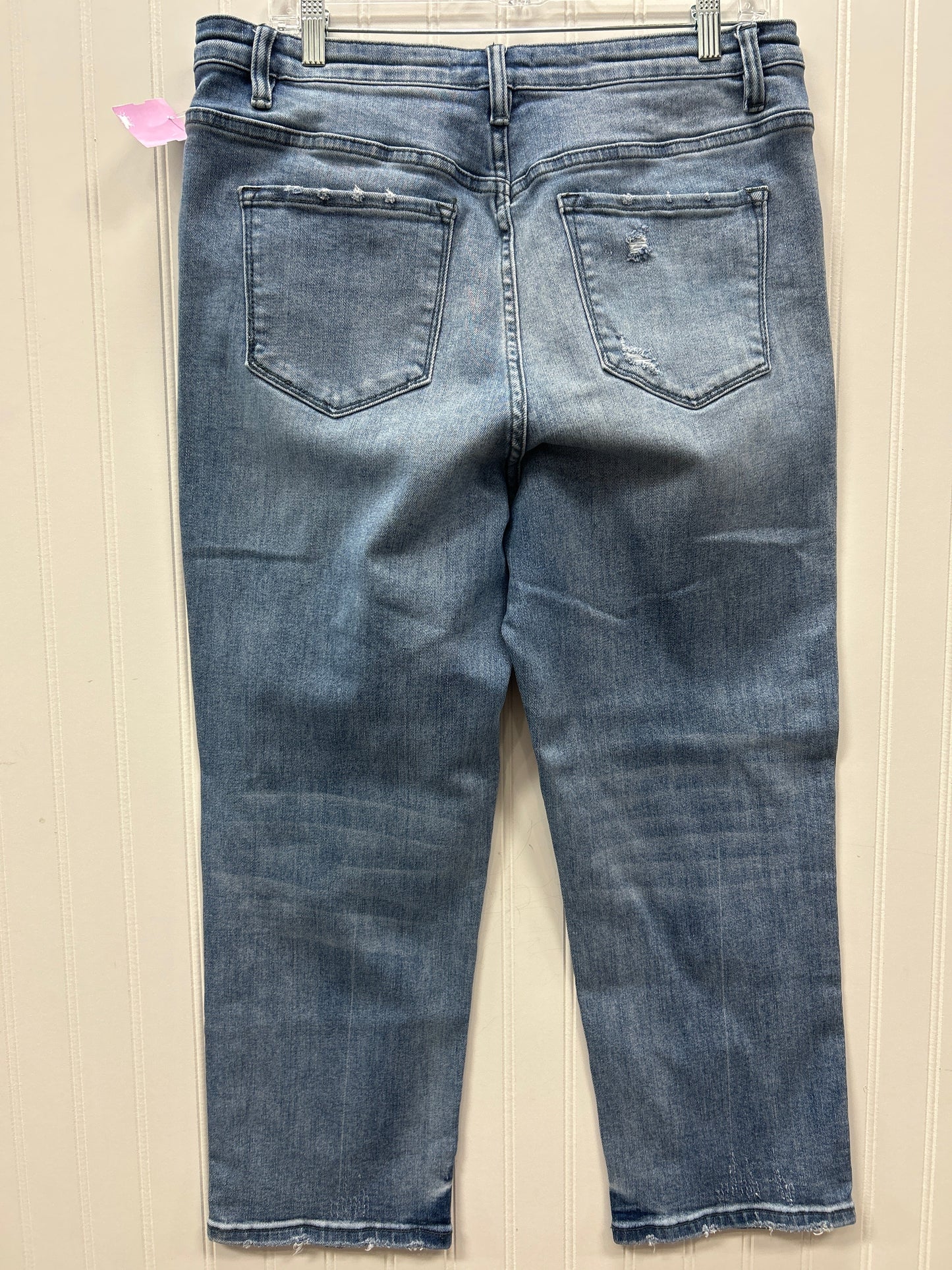 Jeans Boyfriend By Vervet In Blue Denim, Size:12