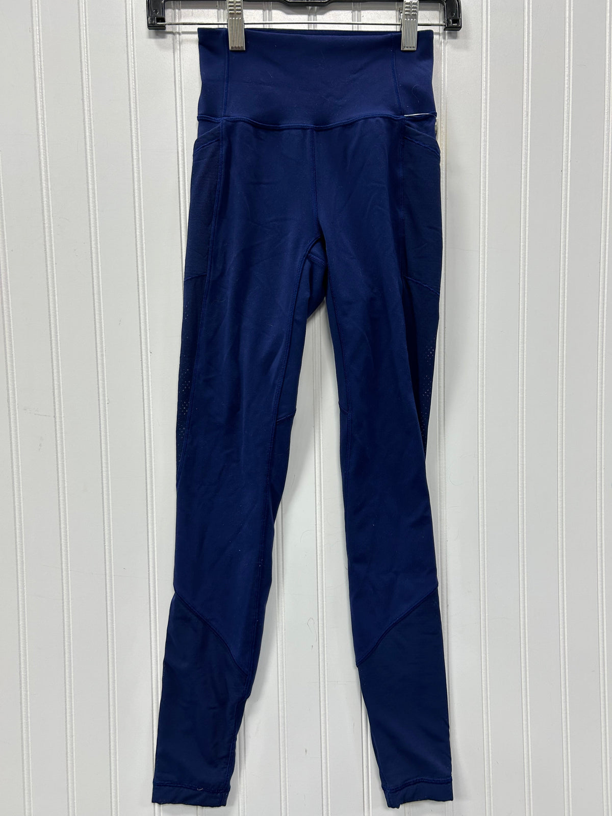 Athletic Leggings By Lululemon In Blue, Size:0