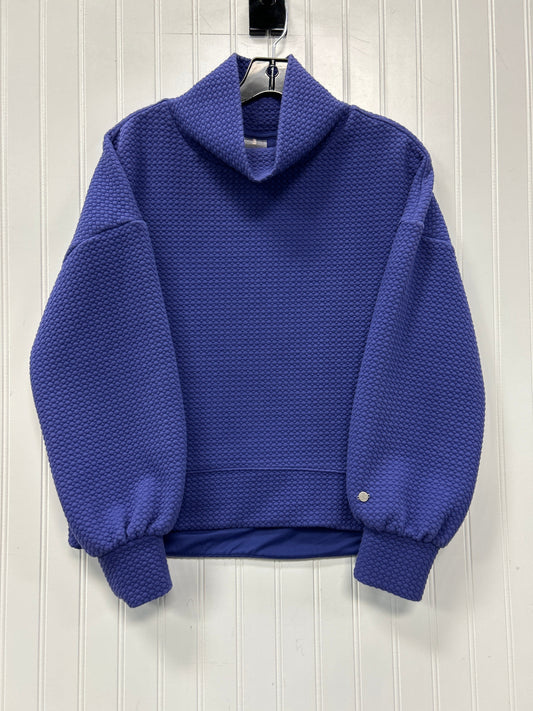 Athletic Top Ls Collar By Calia In Purple, Size:M