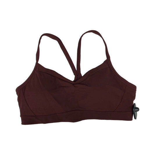 Athletic Bra By Athleta In Maroon, Size:L