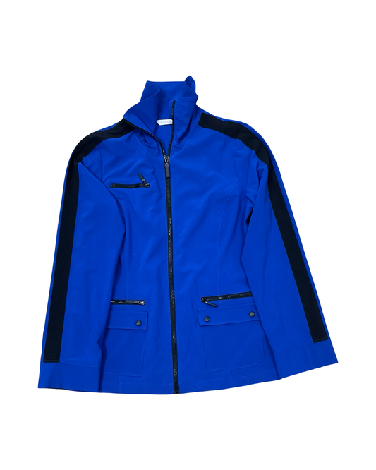 Jacket Utility By Laura Ashley In Blue, Size:S