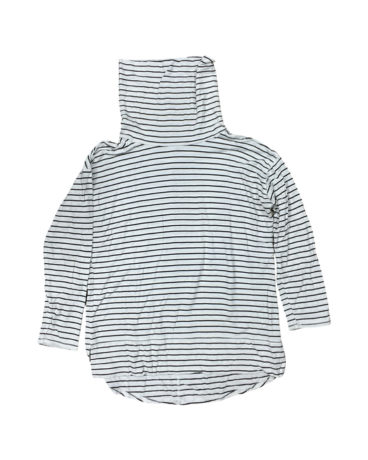 Top Ls By Liz Claiborne In Black & White, Size:M