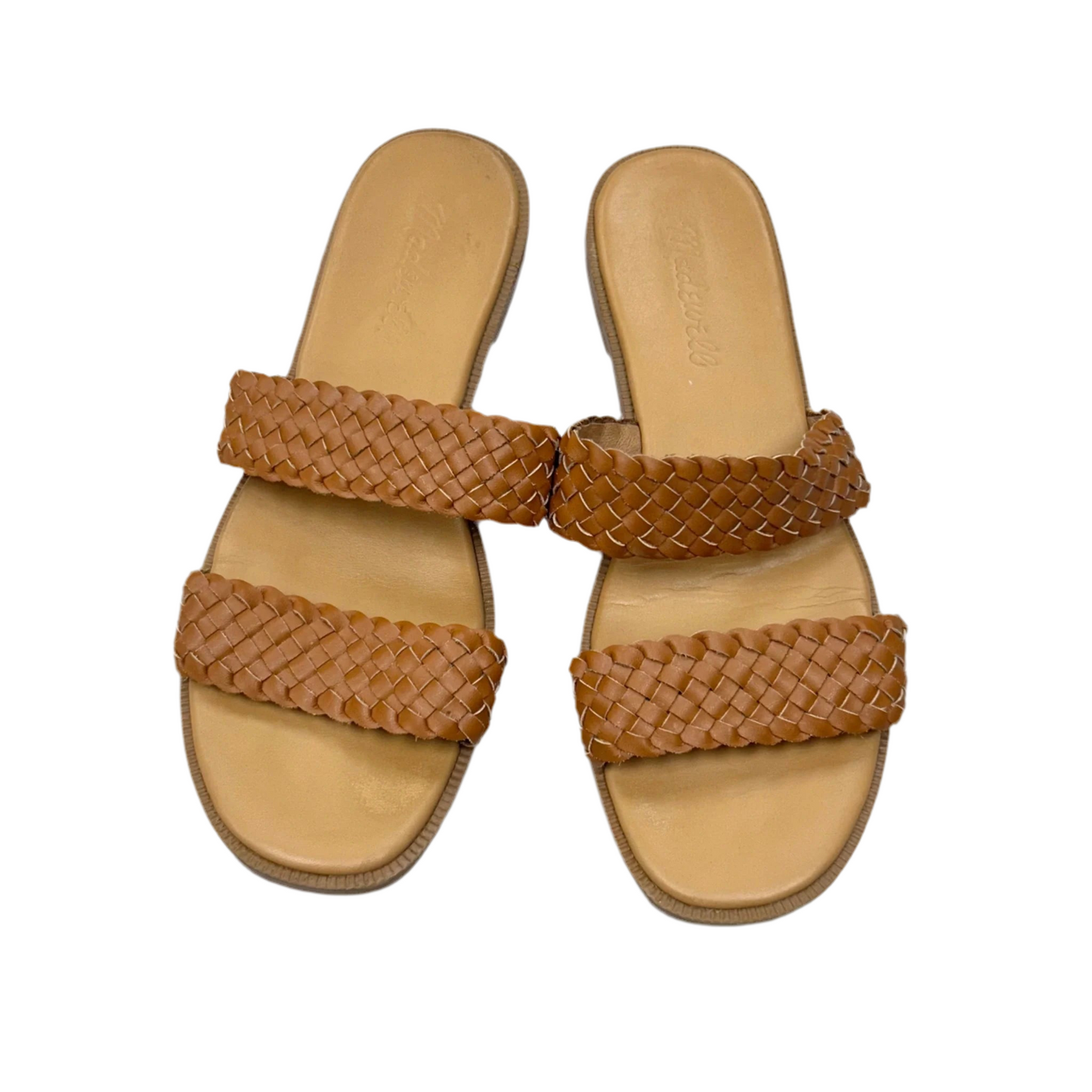 Sandals Flats By Madewell In Brown, Size: 6
