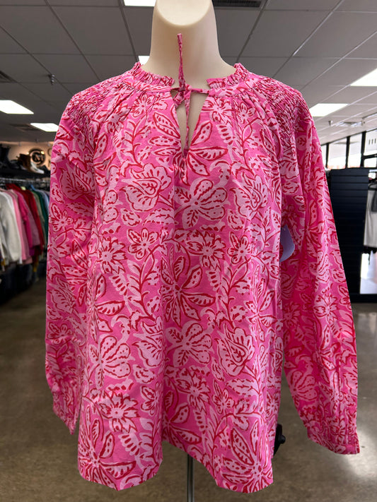 Top Ls By Mudpie In Pink & Red, Size:S