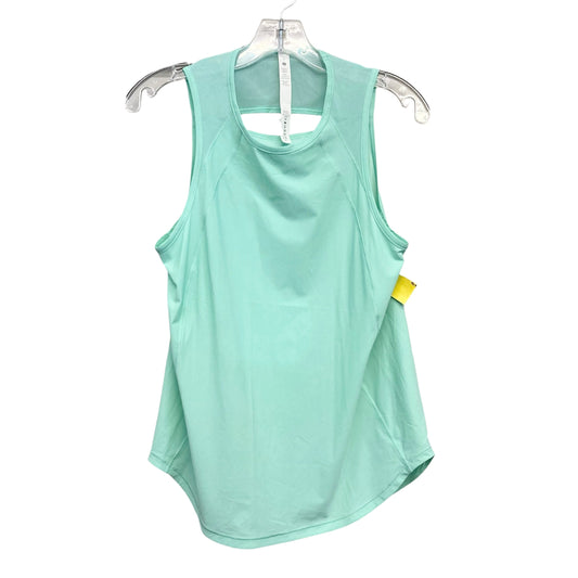 Athletic Tank Top By Lululemon In Green, Size:S