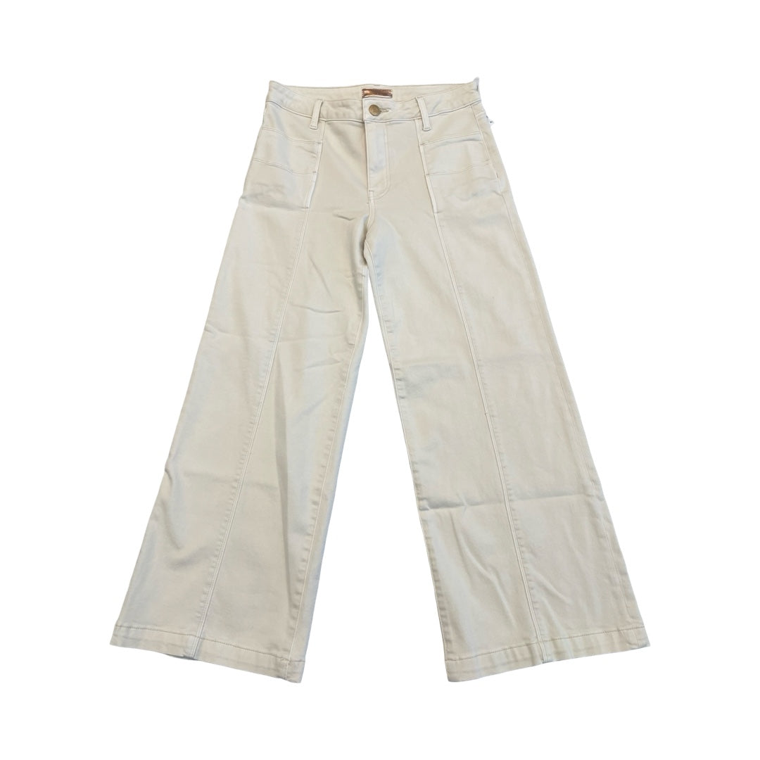 Pants Cropped By Kut In Tan, Size:4
