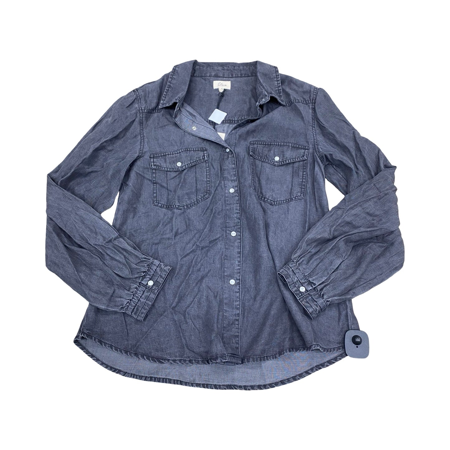 Top Ls By Elan In Grey, Size:M
