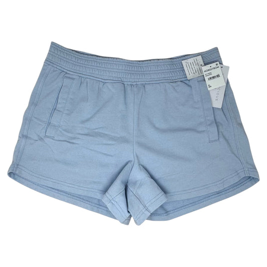Wash Baby Terry Up Shore Shorts Athletic  By Yogalicious In Blue, Size: Xl