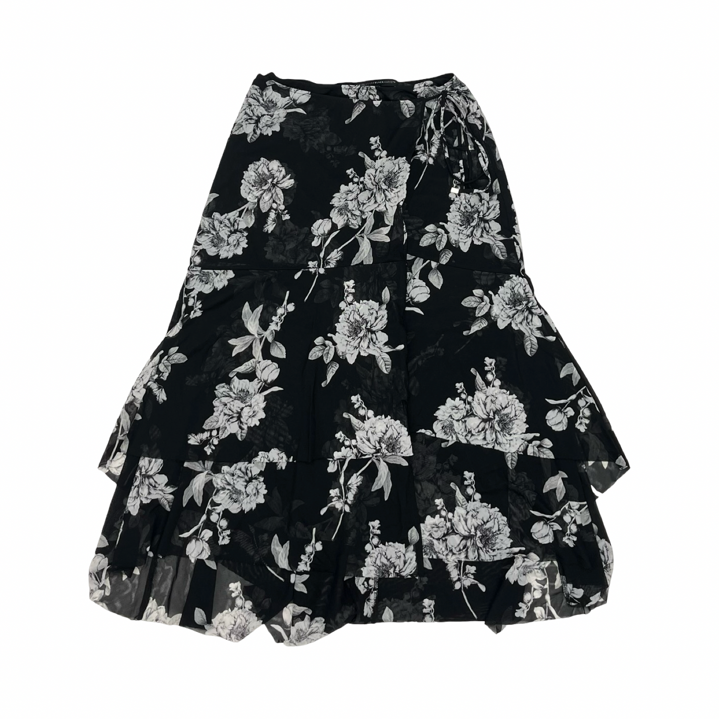 Skirt Midi By White House Black Market In Black & White, Size:4