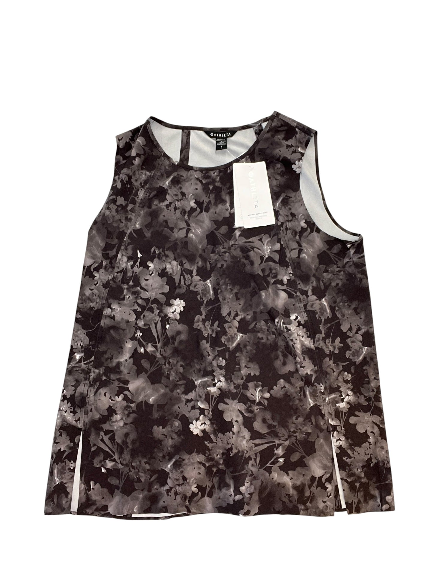 Athletic Tank Top By Athleta In Grey, Size:L