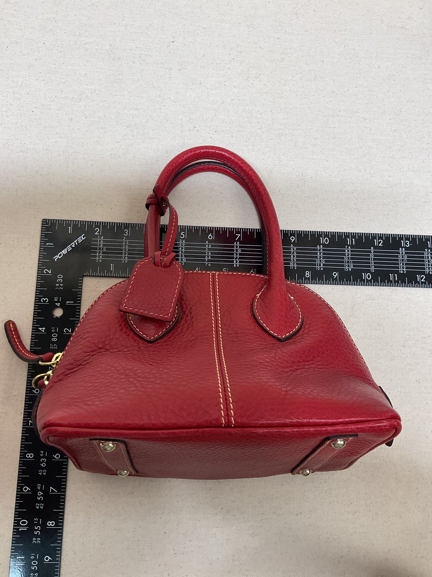 Handbag Designer By Dooney And Bourke In Red, Size:Small