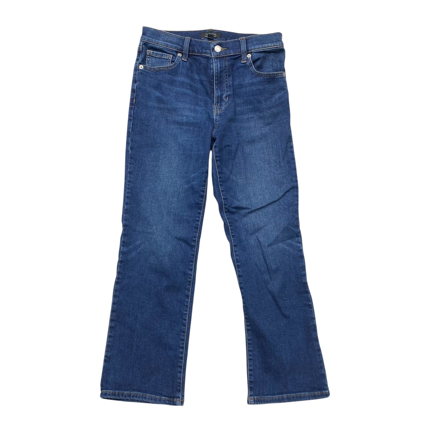 Jeans Boot Cut By Banana Republic In Blue Denim, Size:4