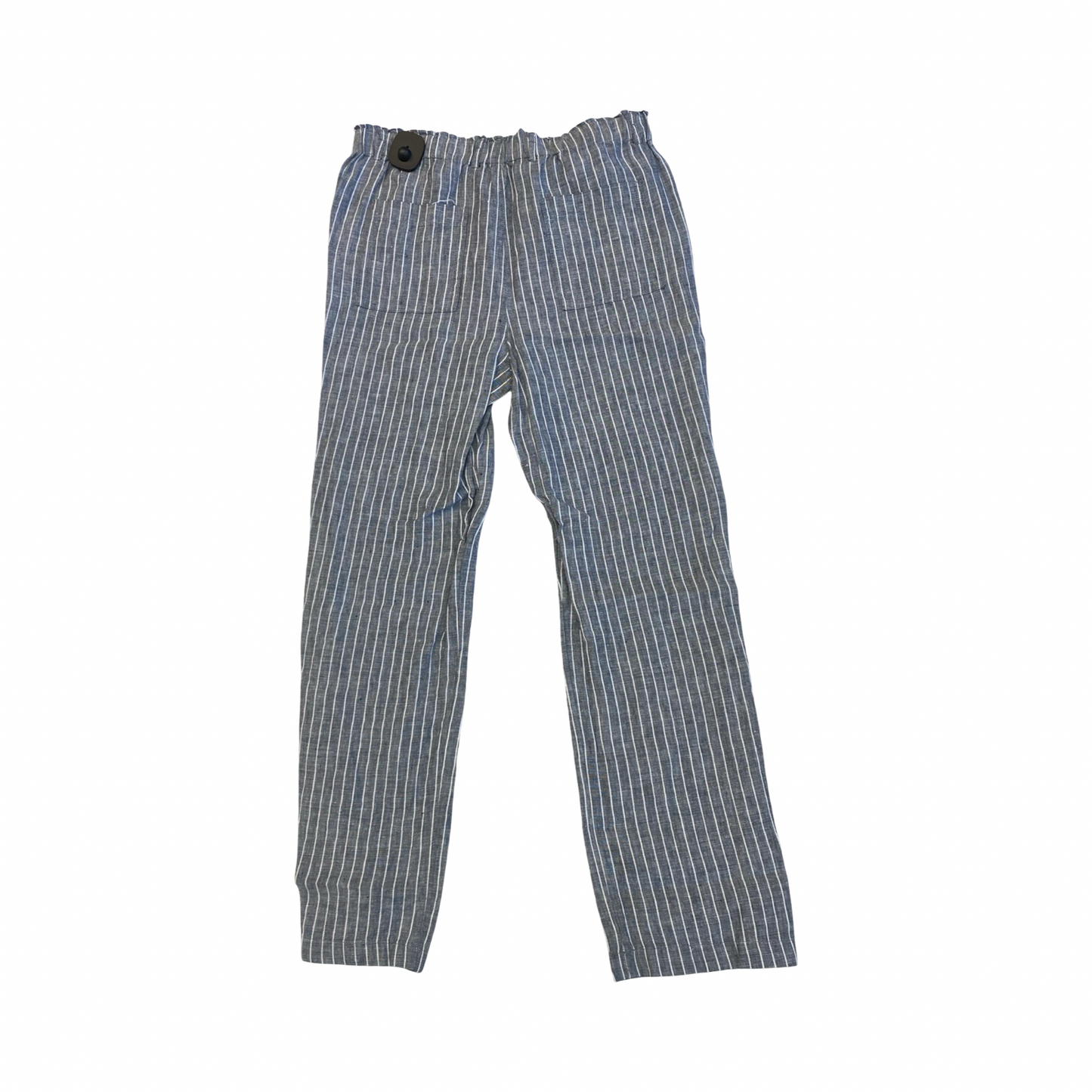 Pants Linen By Tahari In Striped Pattern, Size:M