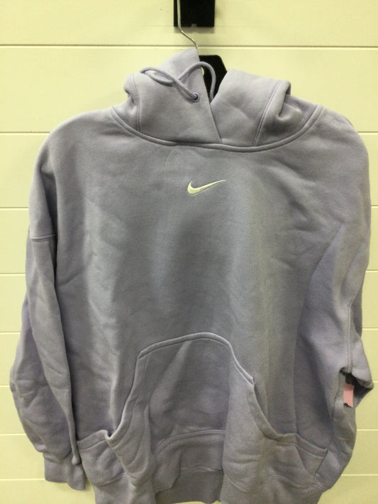 Athletic Sweatshirt Hoodie By Nike Apparel In Purple, Size:Xl