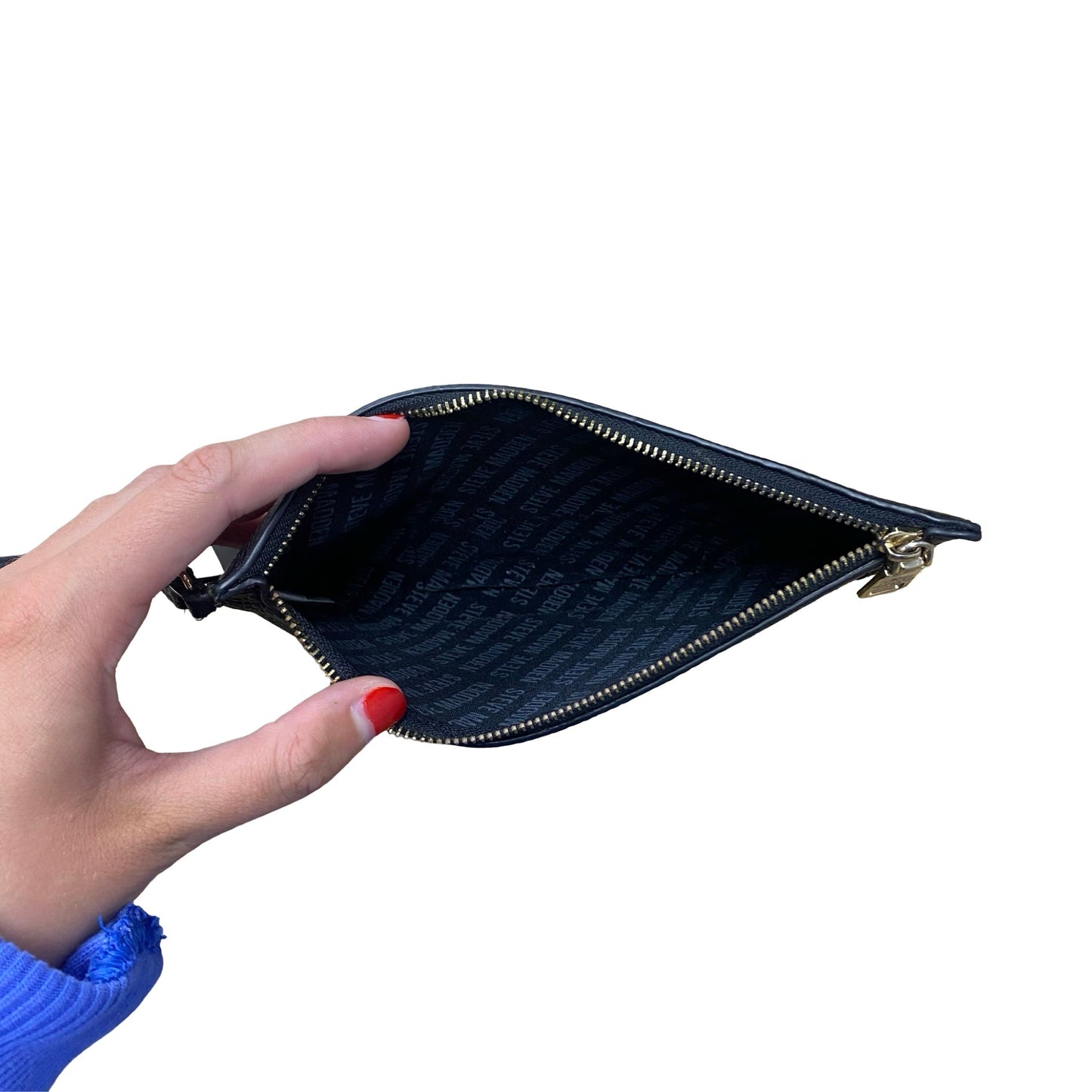 Wristlet By Steve Madden In Black, Size:Small
