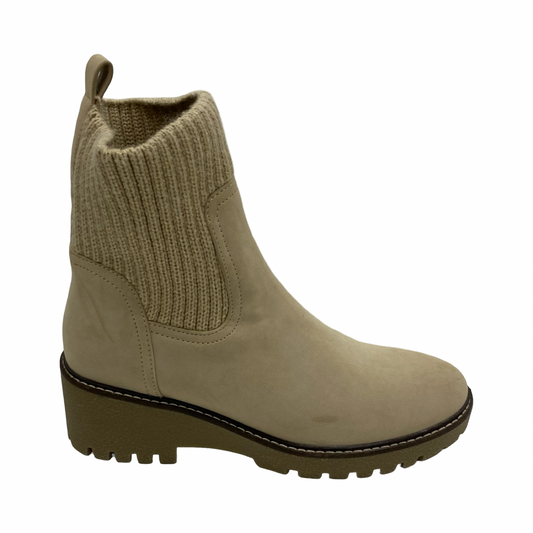 Boots Ankle Heels By Mia In Tan, Size:8