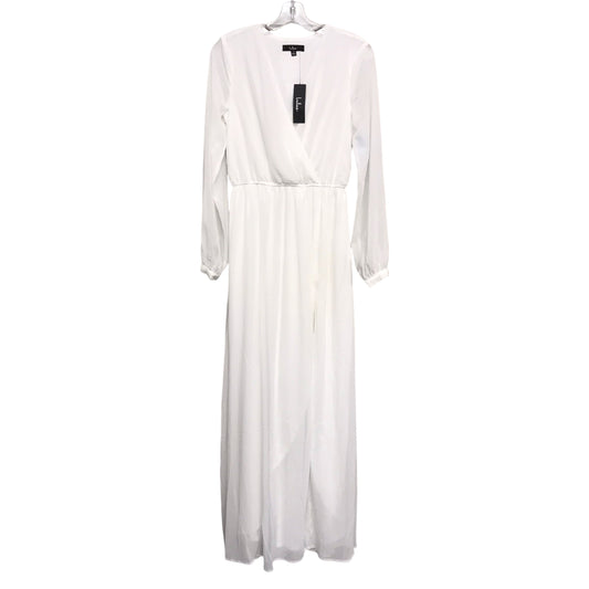 Dress Casual Maxi By Lulus In White, Size:S