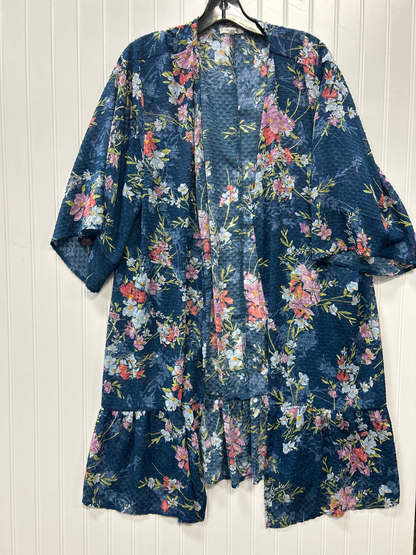 Kimono By Maurices In Floral Print, Size:Xl