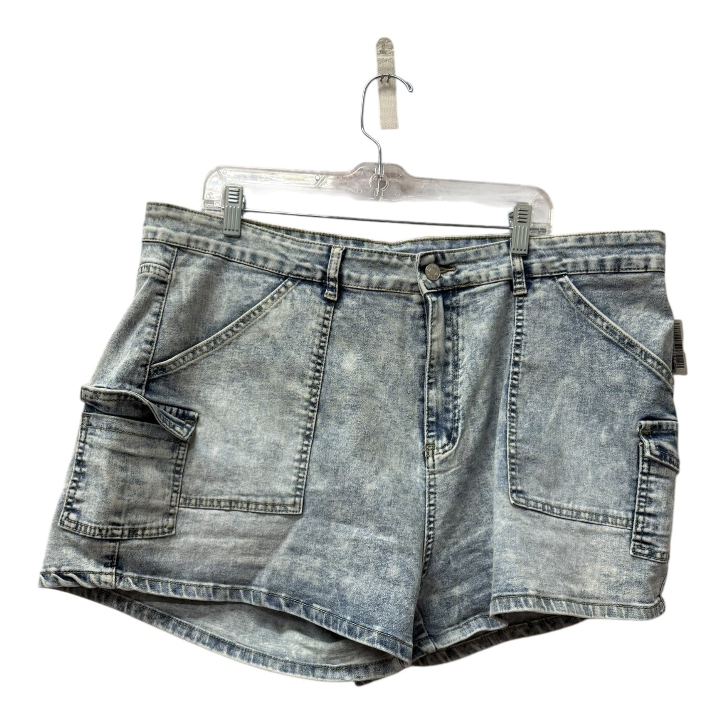 Shorts By Shein In Blue Denim, Size:26