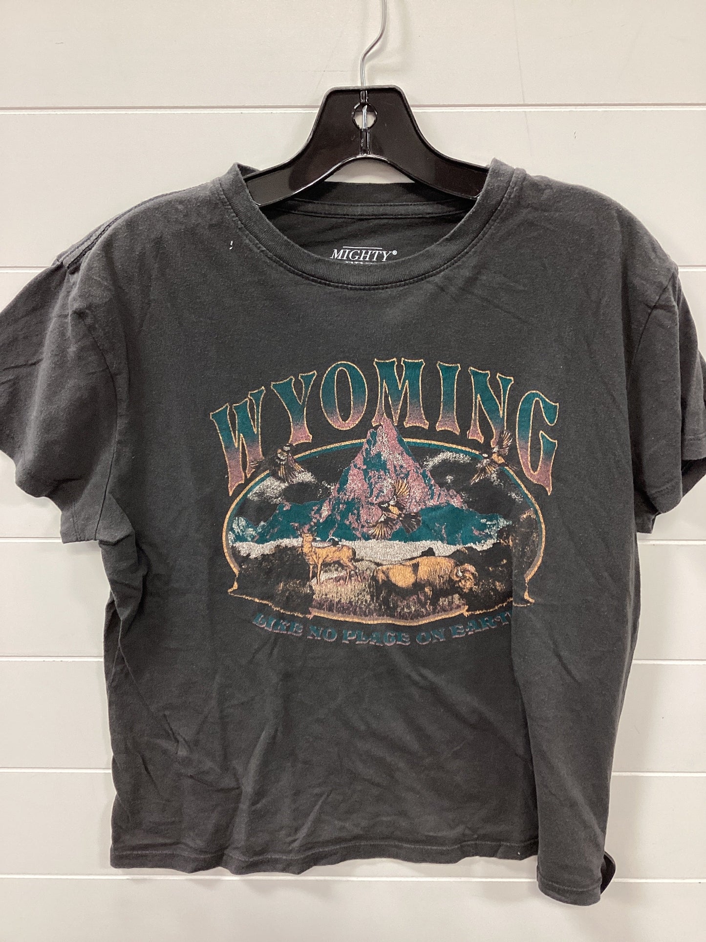 Top Ss By Mighty Fine In Grey, Size:M