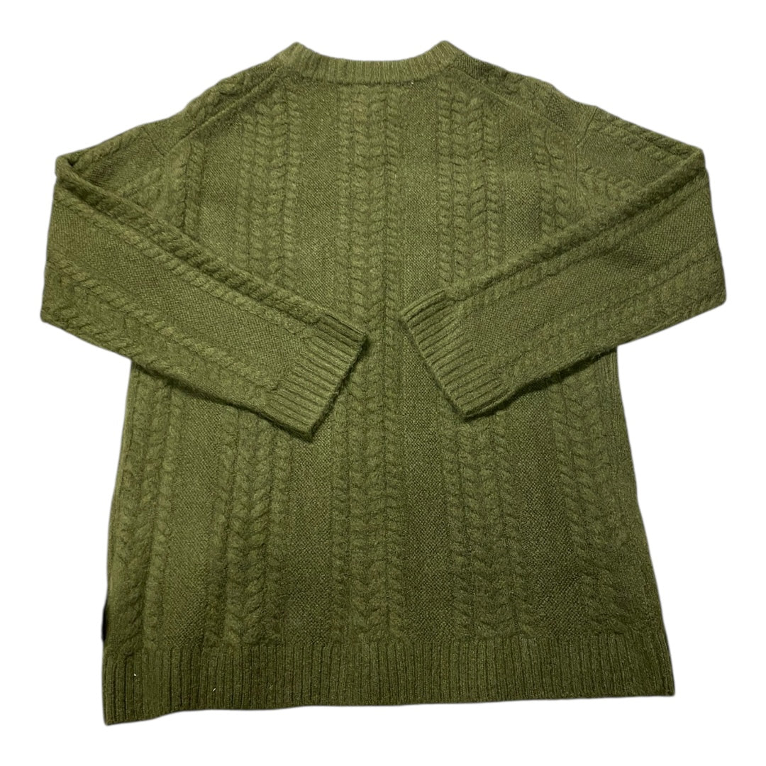 Sweater Cardigan By J. Crew In Green, Size:Xs