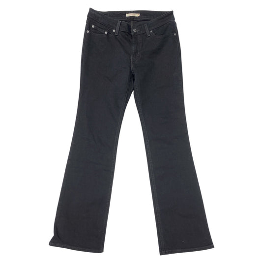 Jeans Boot Cut By Levis In Black, Size:8