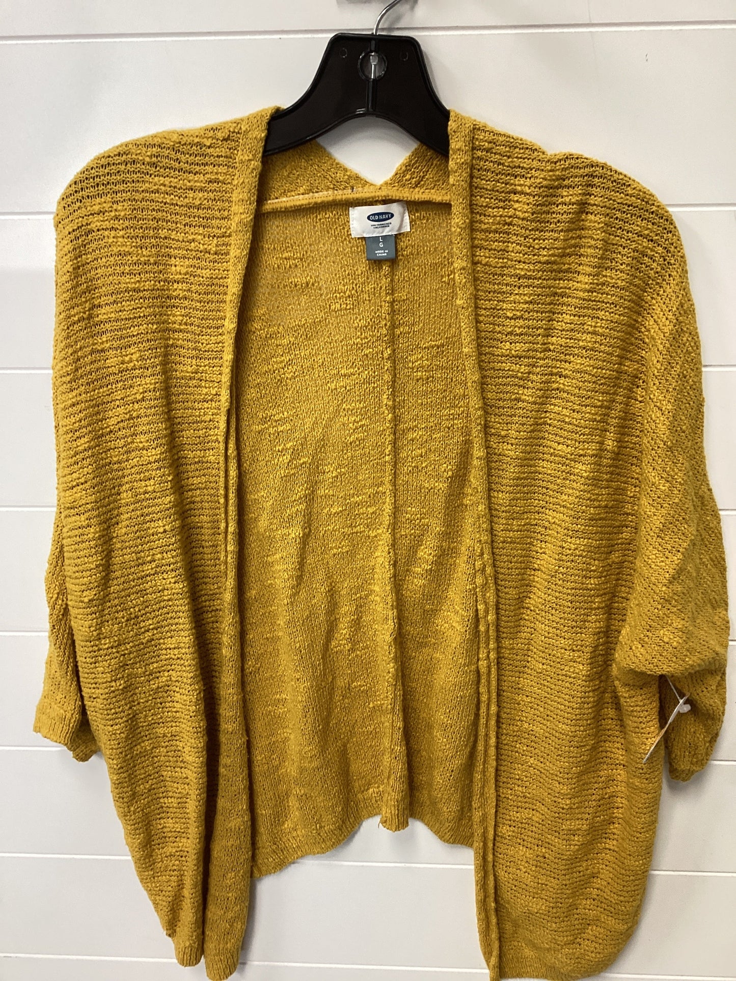 Top Ss By Old Navy In Yellow, Size:L