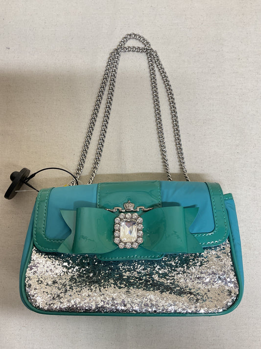 Handbag By Brighton In Blue & Green, Size:Small