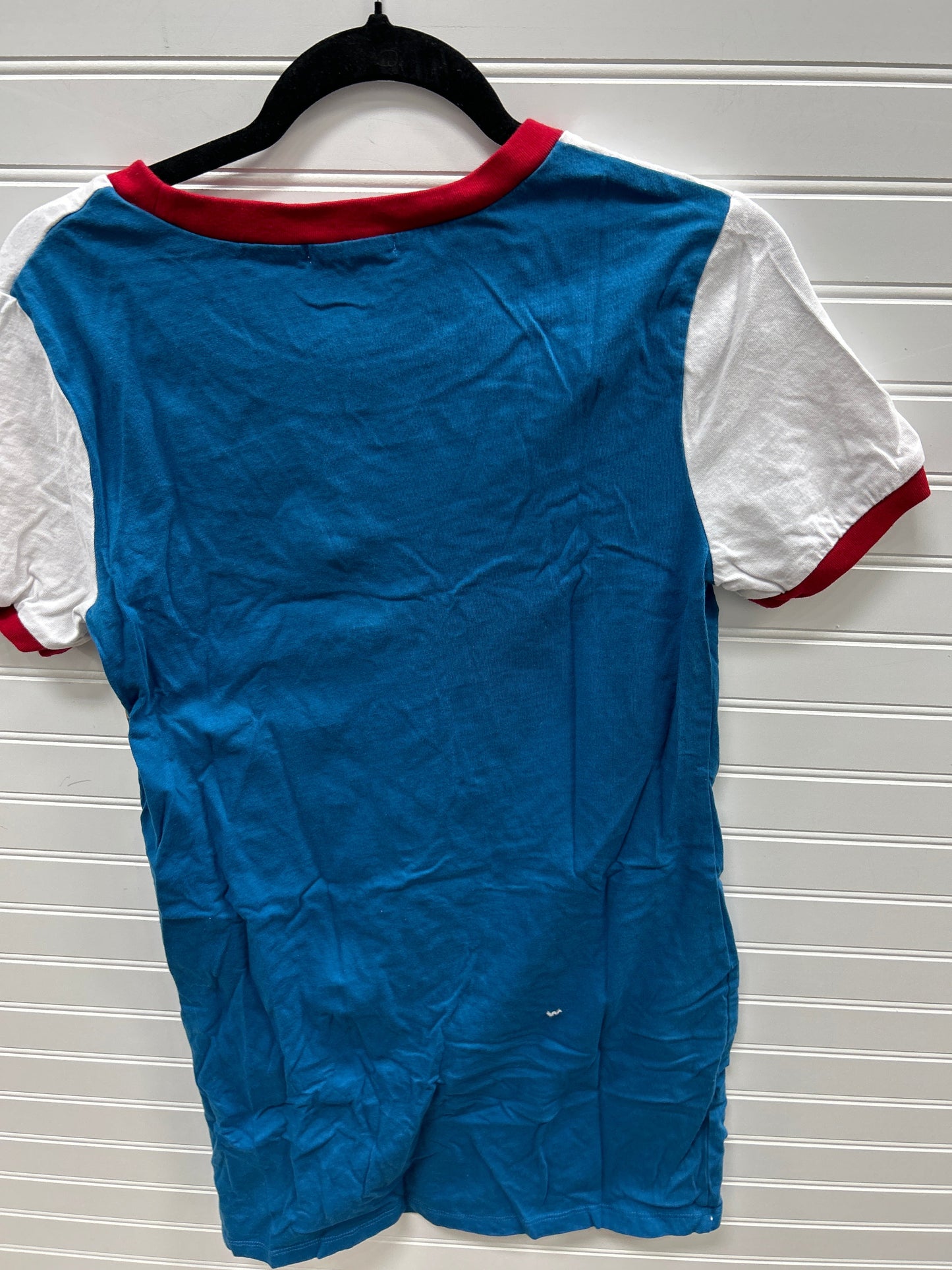 Dress Casual Short By Vans In Blue, Size:M