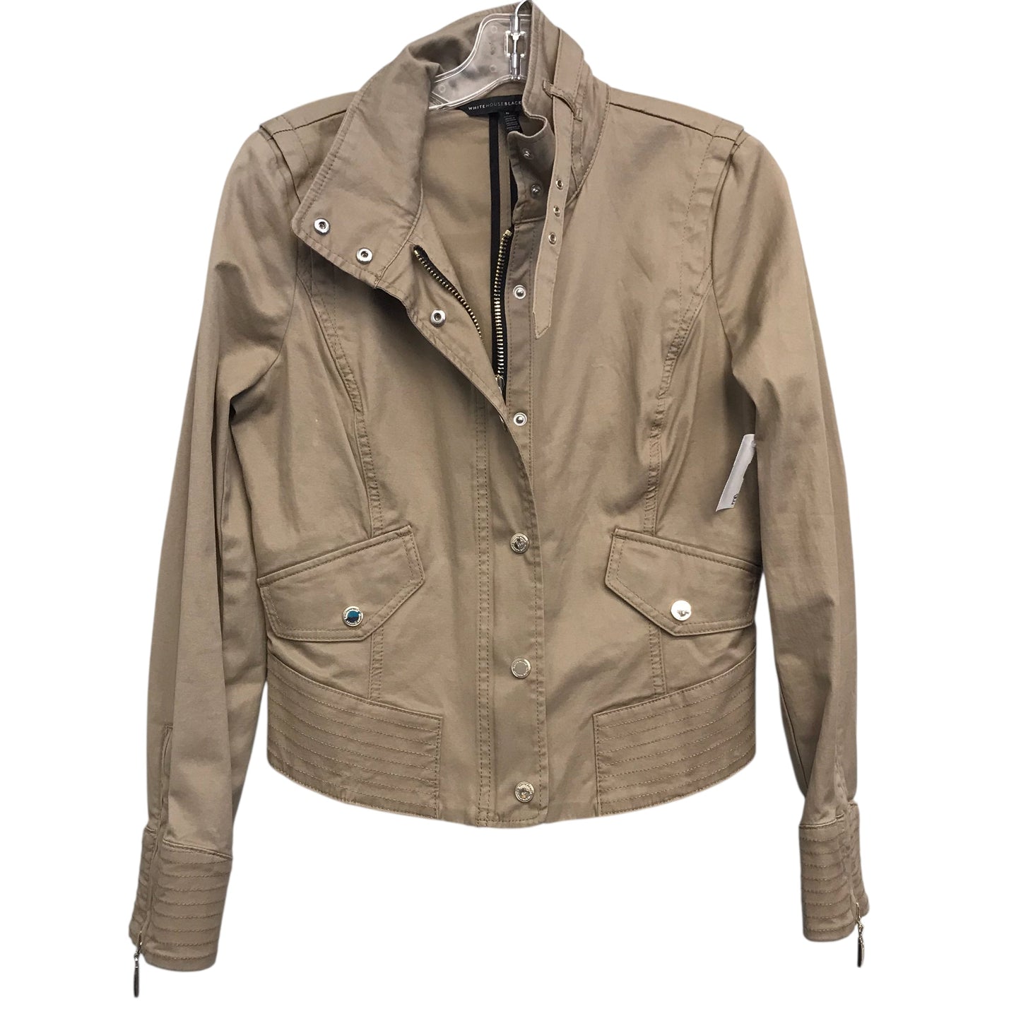 Jacket Other By White House Black Market In Tan, Size:S