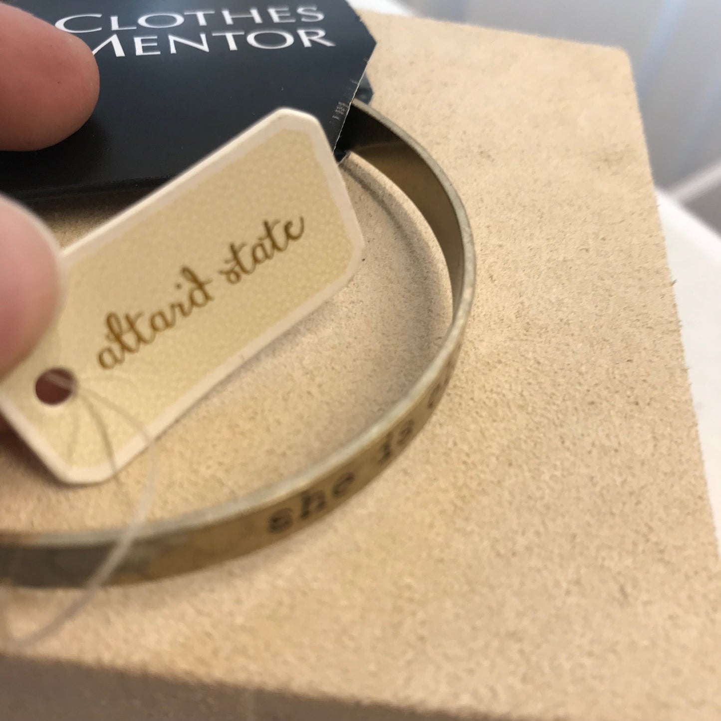 Bracelet Bangle By Altard State In Gold