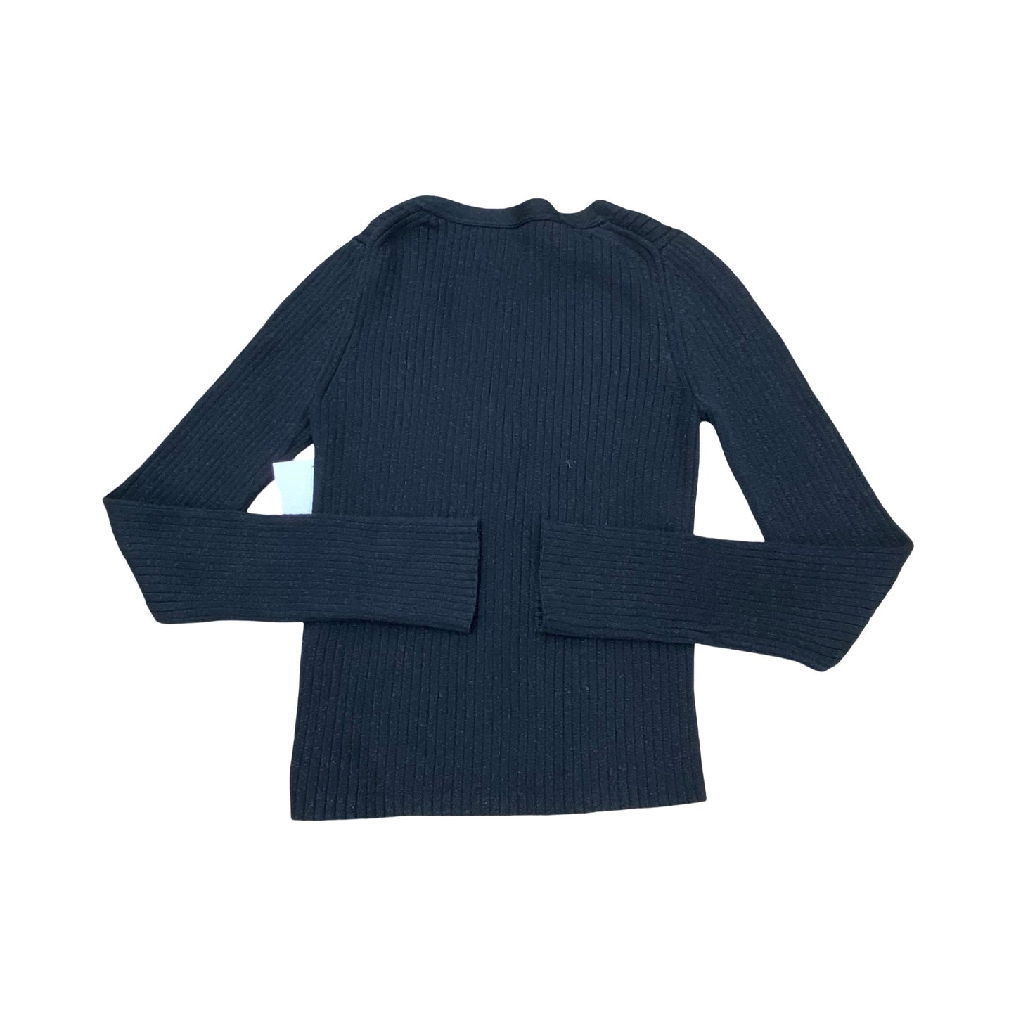 Sweater Cardigan By Gap In Black, Size:Xs