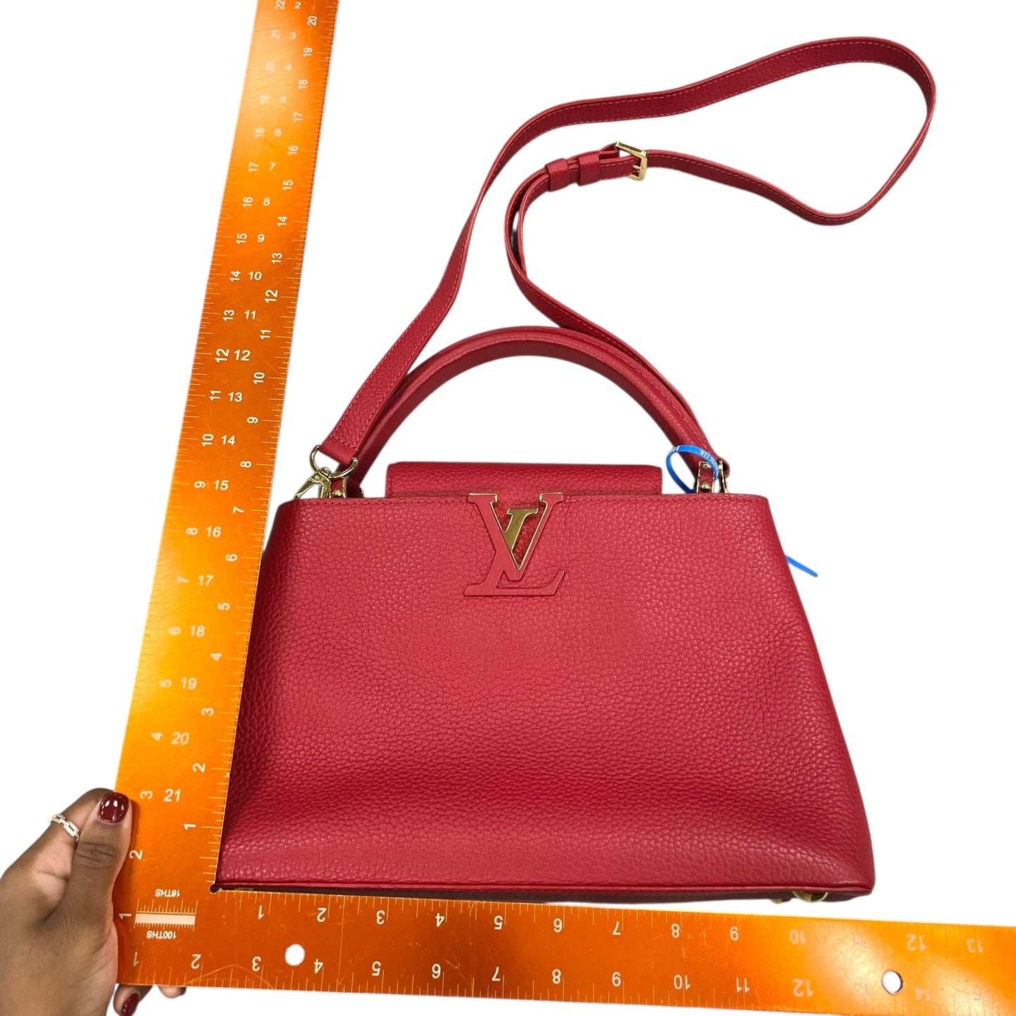 Handbag Luxury Designer By Louis Vuitton, Size: Medium