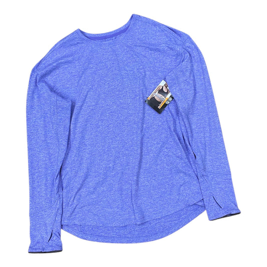 Athletic Top Ls Crewneck By Avia In Purple, Size:L