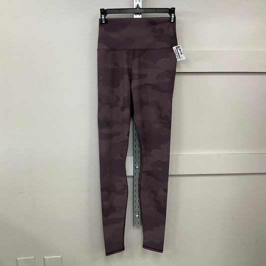 Athletic Leggings By Alo In Camouflage Print, Size:S