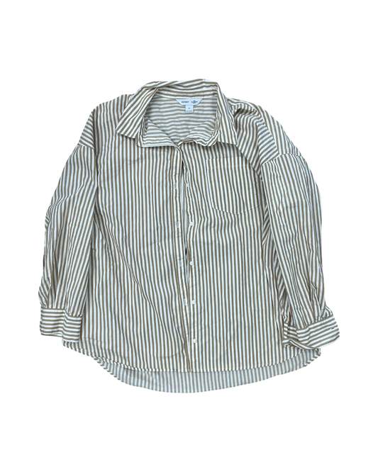 Top Ls By Old Navy In Tan & White, Size:Xl