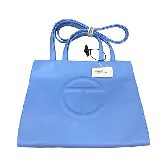 Handbag Designer By Telfar In Blue, Size:Medium