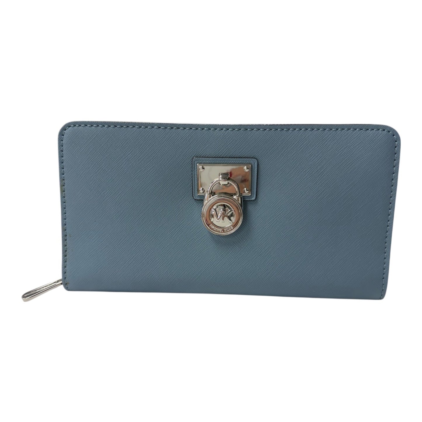 Wallet Designer By Michael Kors In Blue, Size:Large