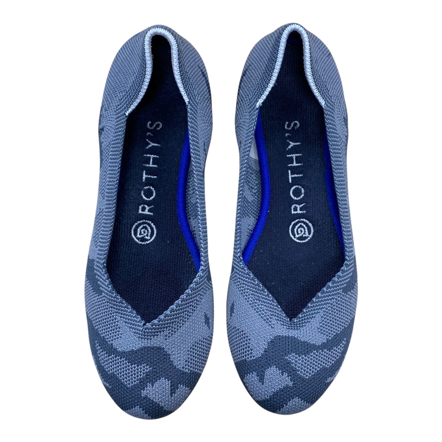 Shoes Flats By Rothys In Grey, Size:6