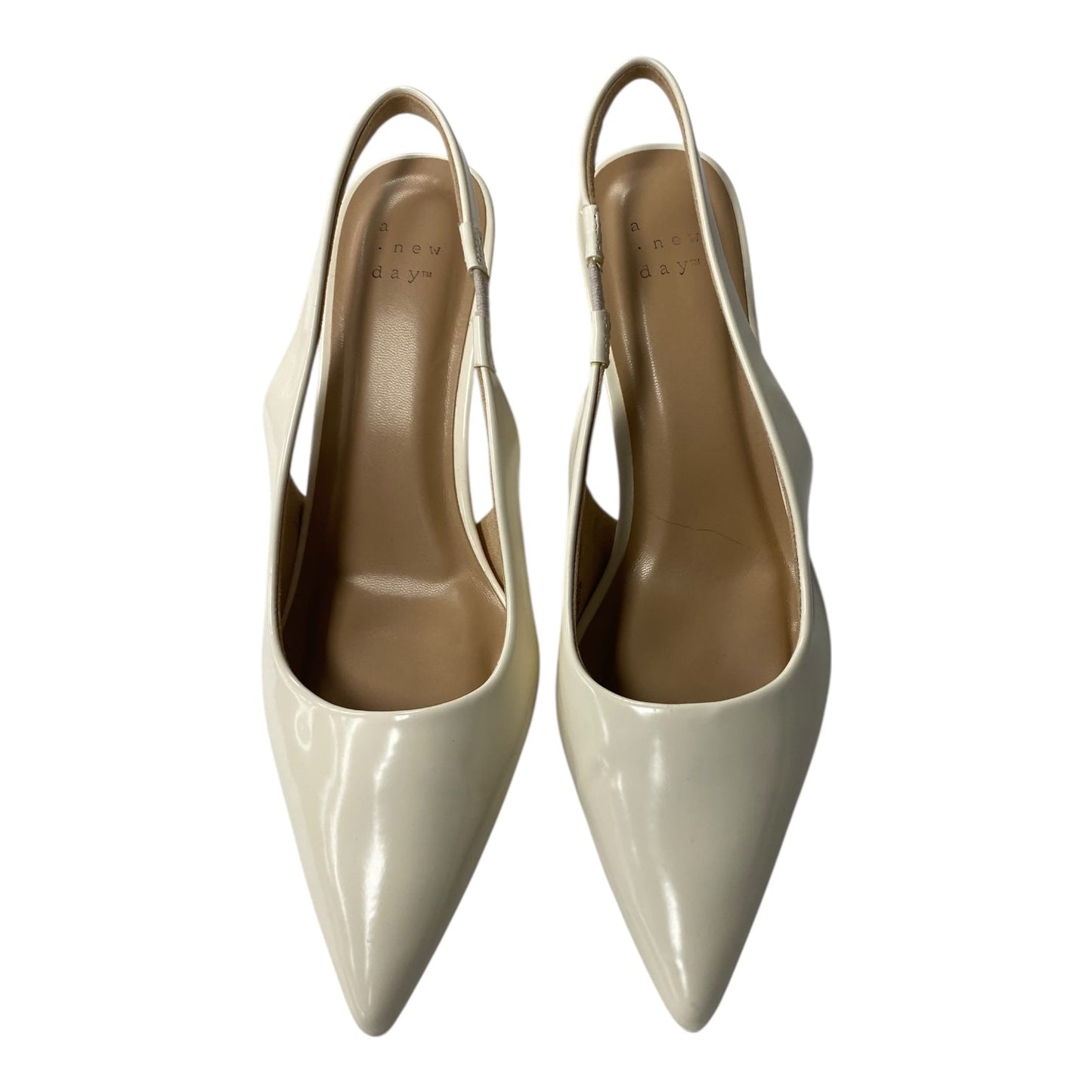 Shoes Heels Kitten By A New Day In Ivory, Size:8