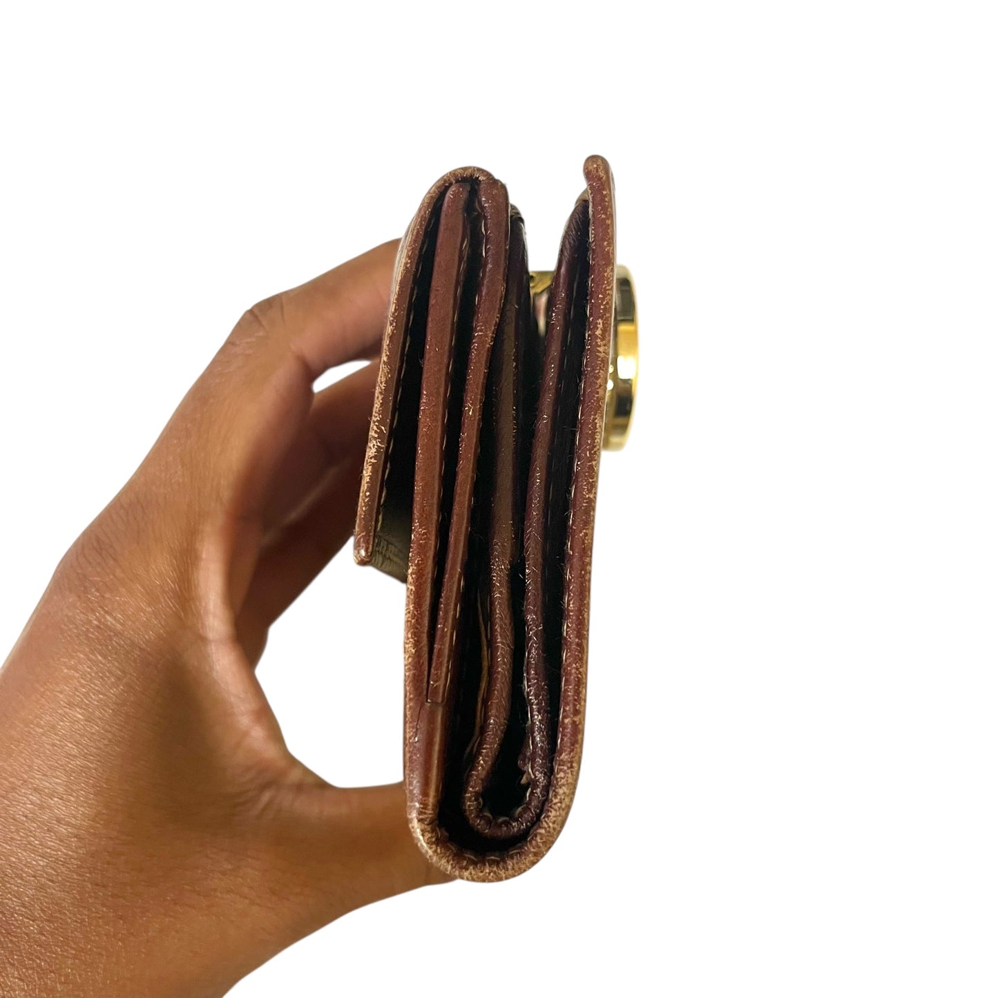 Wallet Luxury Designer By Gucci, Size: Small