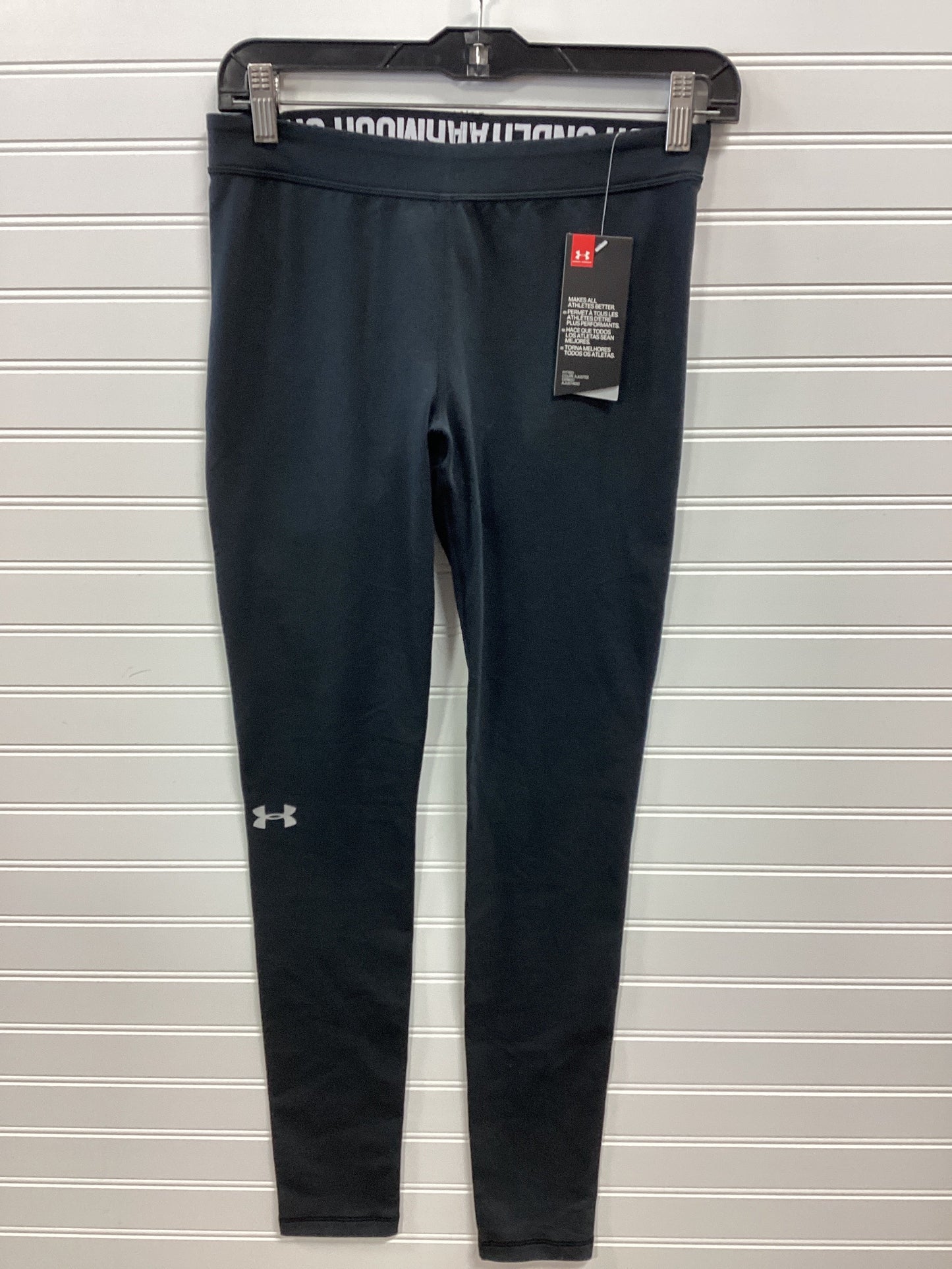 Athletic Leggings By Under Armour In Black, Size:S