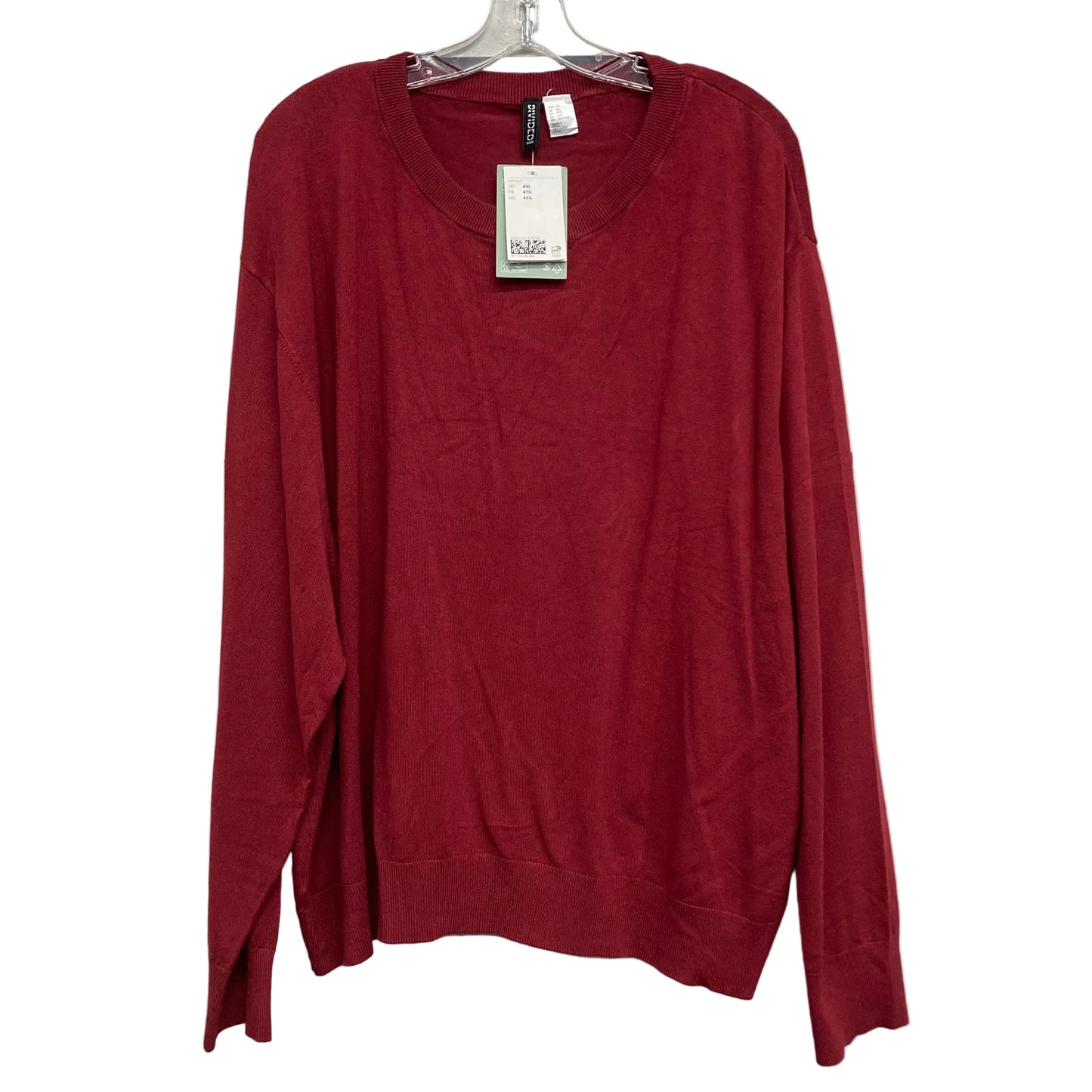 Sweater By Divided In Red, Size:4X