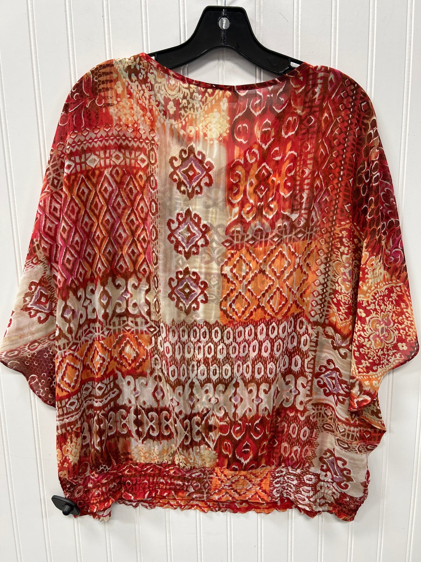 Top Ls By Chicos In Orange, Size:M