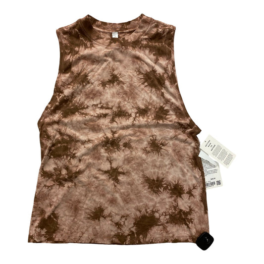 Athletic Tank Top By Lululemon In Multi, Size:4