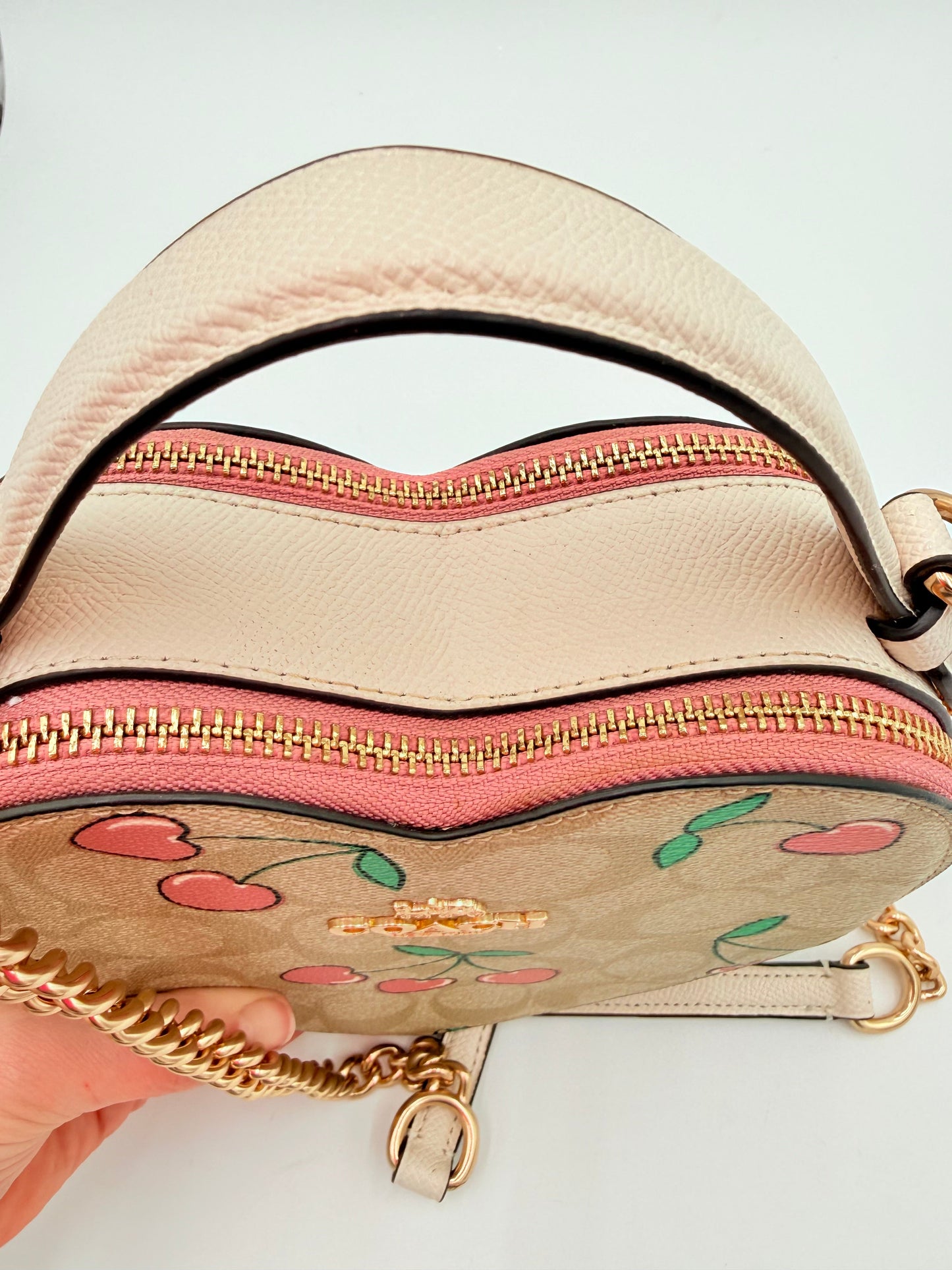 Handbag Designer By Coach, Size: Small