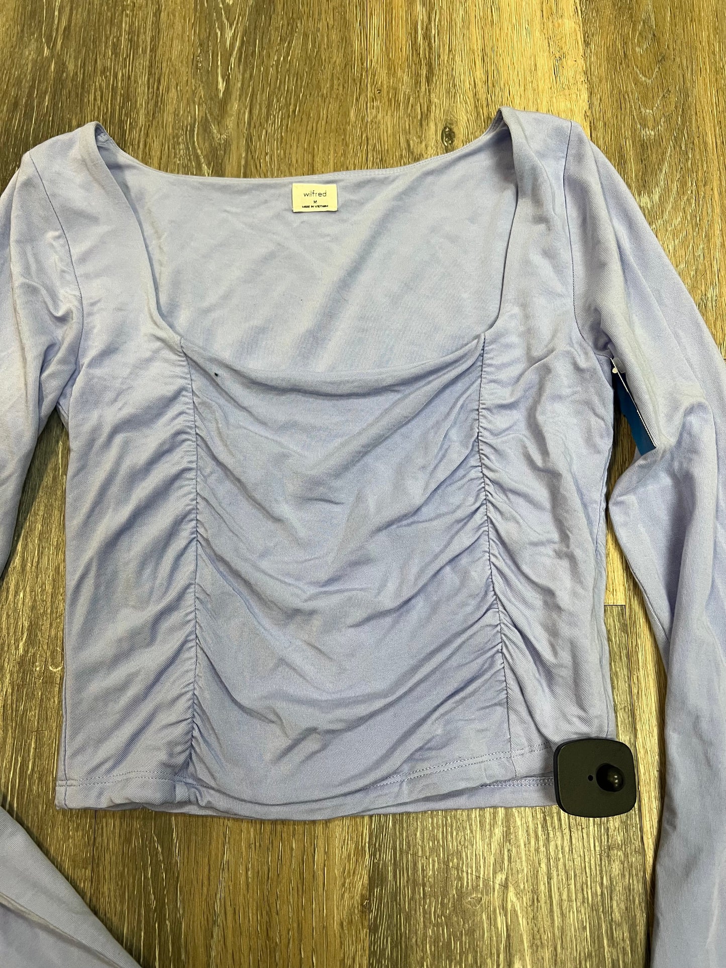 Top Long Sleeve By Wilfred In Purple, Size: M
