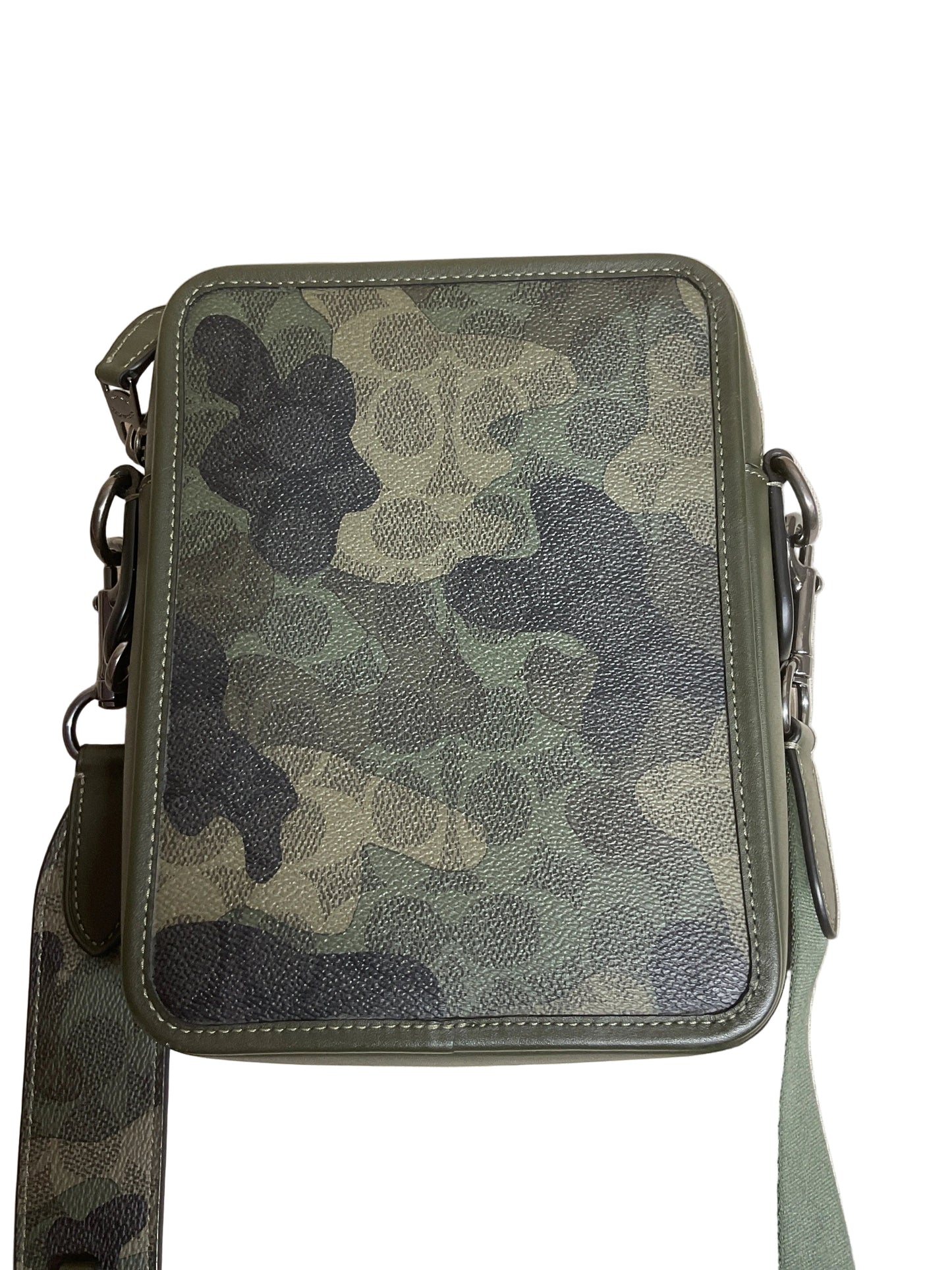 Crossbody Designer By Coach In Camouflage Print, Size:Small