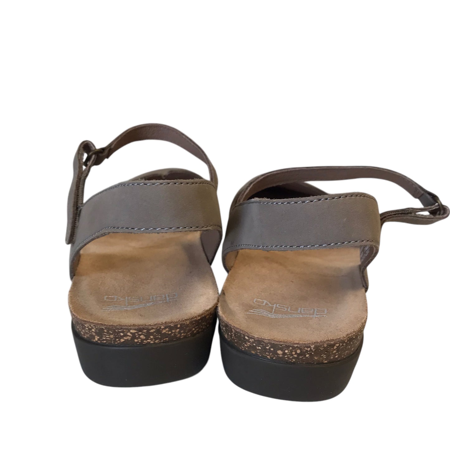 Sandals Flats By Dansko In Taupe, Size:10.5