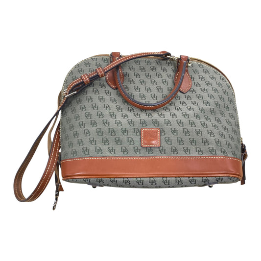 Handbag Designer By Dooney And Bourke In Brown, Size:Medium